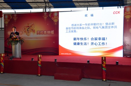 2013年電氣口新春團拜會(huì )成功舉辦